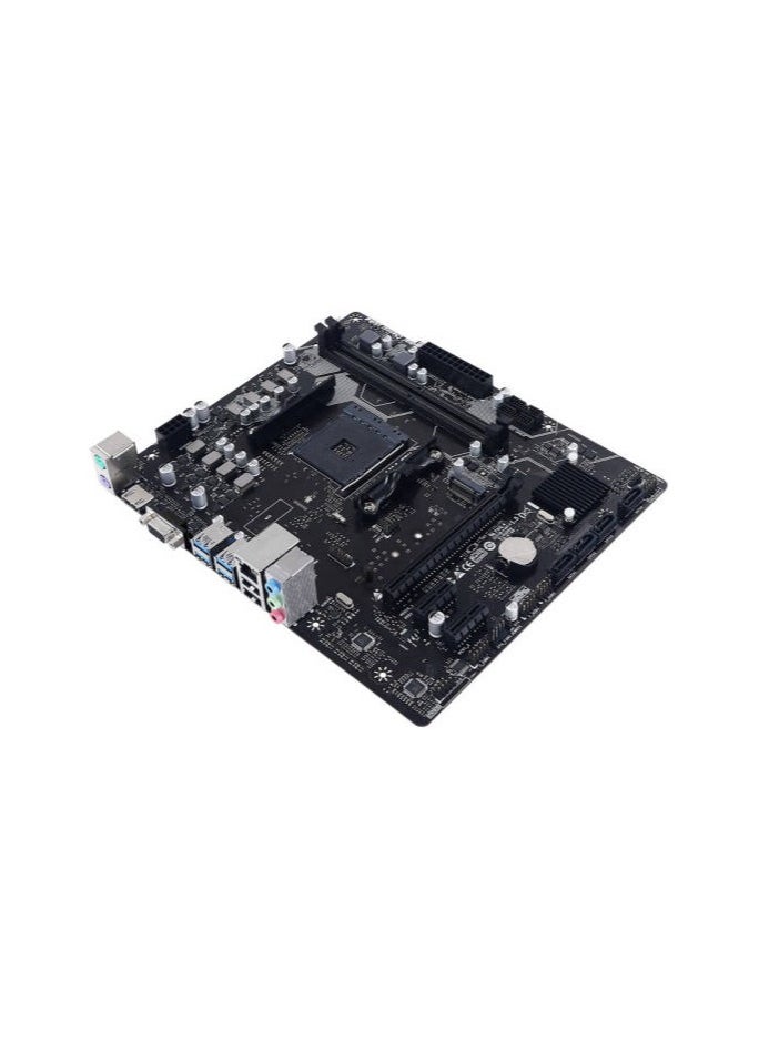 Biostar - Biostar B550MH 3.0 Micro ATX  Gaming Motherboard, AMD Socket AM4 CPU, Realtek RTL8111H, Gigabit Ethernet, Supports Dual Channel DDR4 64GB, 1 x PCIe 4.0  , 4 x SATA III Connectors - Image 1