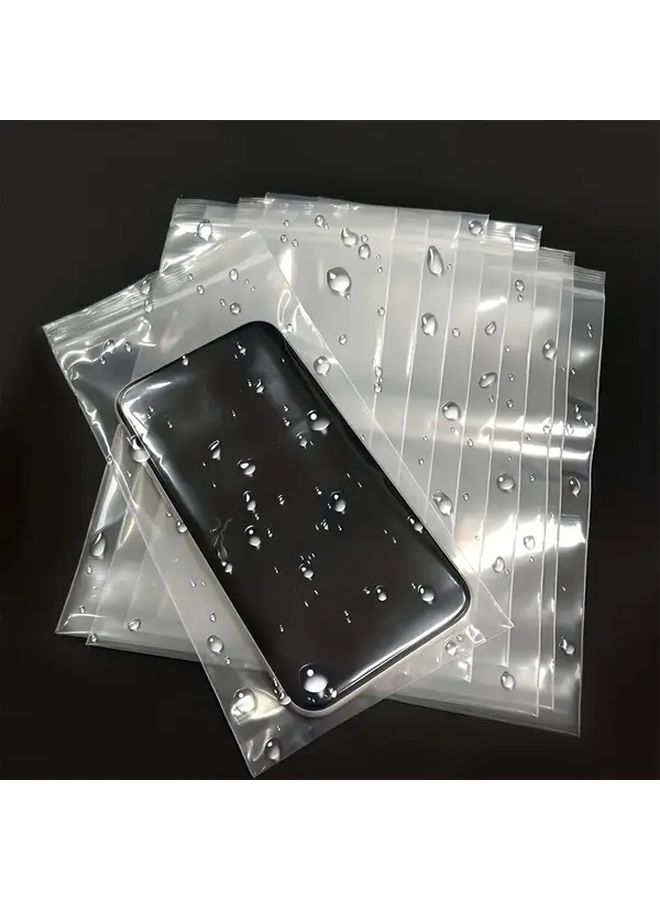 20pcs Thickened Clear PVC Phone Case Protector Bags 10cm x 20cm Dustproof - Image 2