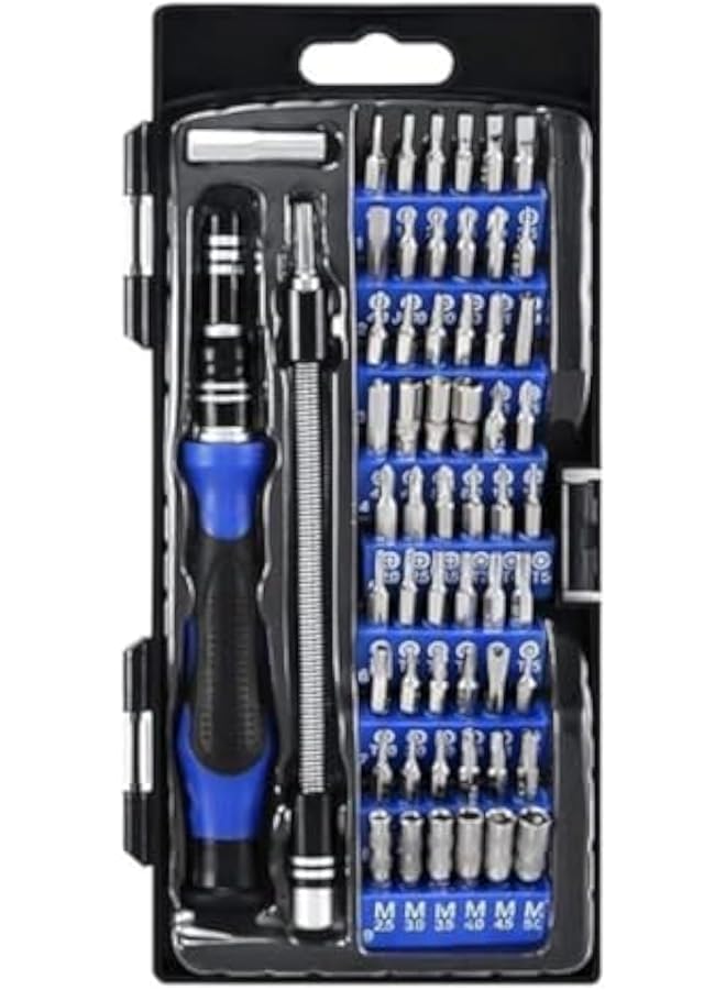 PROMASS promass 2724602275984 in 1 Precision Screwdriver Set with 54 Bits Magnetic Driver Kits, Repair Tool Kit for Mobile Phone, PC, Macbook, Ipad, Tablet, Cameras and promass Electronics  - Image 1