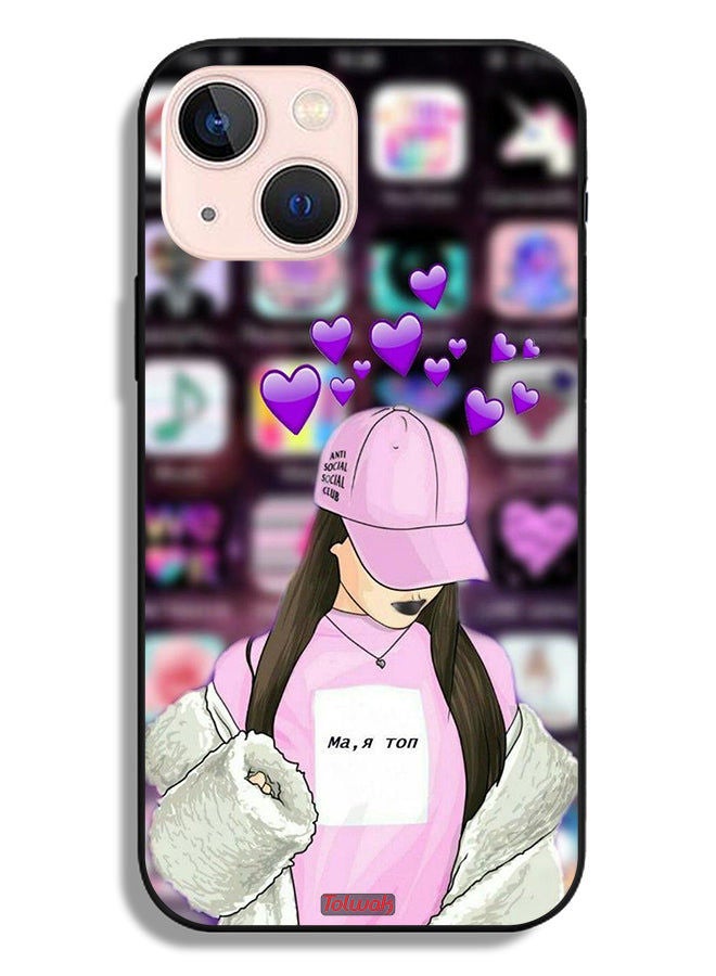 Tolwak Apple iPhone 13 mini Protective Case Anti Social Club - Image 2