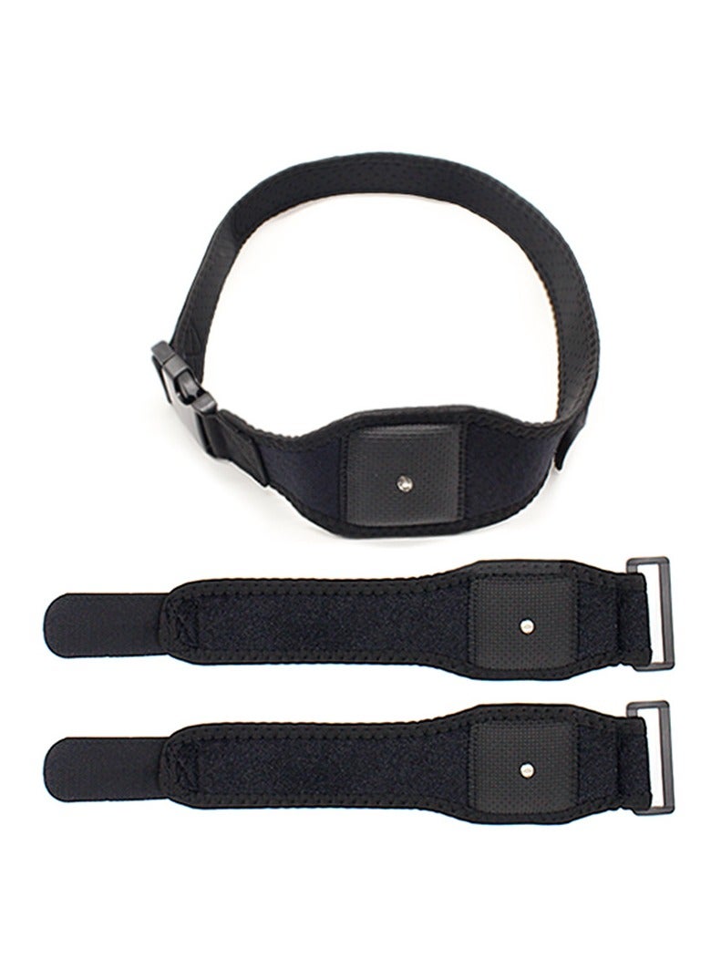 VR Tracking Band + 2 Tracking Straps, compatible with HTC Vive systems and full body tracking in VR and motion capture - incredible comfort and tracker stability - Image 1