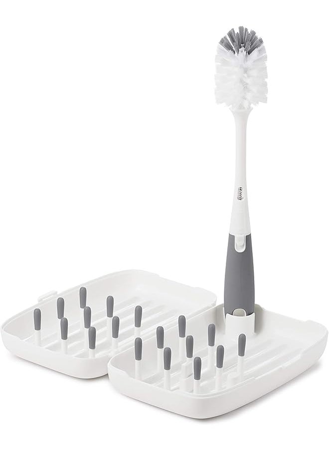 Travel Size Drying Rack With Bottle Brush Gray - pzsku/ZE4F2416DC7BCEE12E09CZ/45/_/1720582945/6abe010c-7cd0-42a5-8eec-17dfb41d7d12