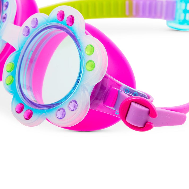 Bling2O Blossom Petals Swim Goggles (Pink/Blue) - Image 4