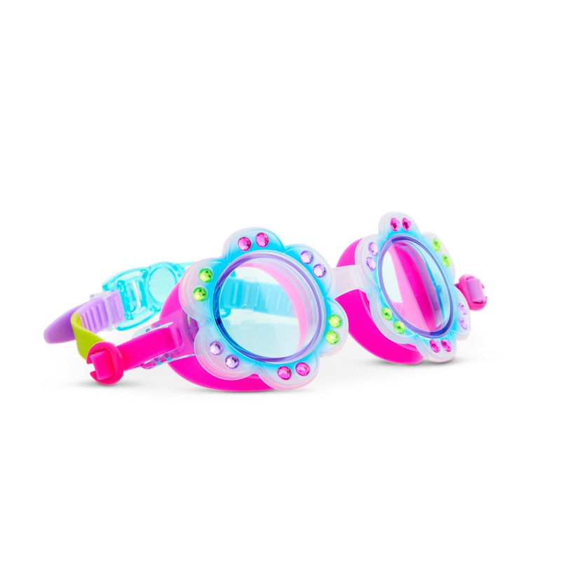 Bling2O Blossom Petals Swim Goggles (Pink/Blue) - Image 2