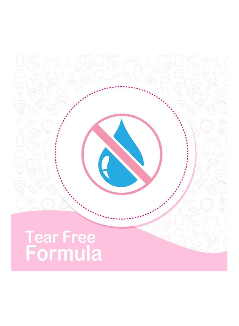 كول اند كول شامبو كول آند كول للأطفال - 1 لتر (عبوة من قطعتين) خالٍ من مسببات الدموع والبارابين والصبغات والبابونج وفيتامين E مع تركيبة خفيفة جدًا - 2 لتر - Image 3