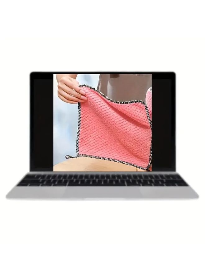 Mix Color Heavy Duty Absorbent Kitchen Towel Quick Dry Cleaning Cloth Reusable Home Restaurant Use - Image 3