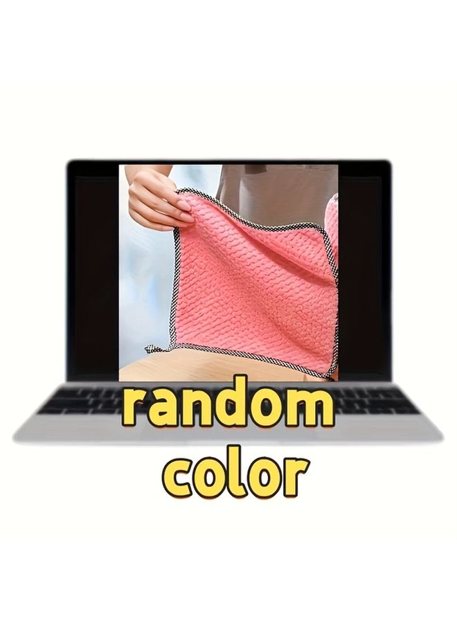 Mix Color Heavy Duty Absorbent Kitchen Towel Quick Dry Cleaning Cloth Reusable Home Restaurant Use - Image 5