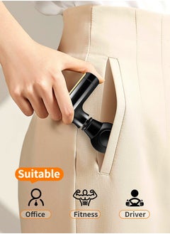 Generic Mini Fascia Gun With Type-C Charging Port Multi-function Massage Gun  - Image 3