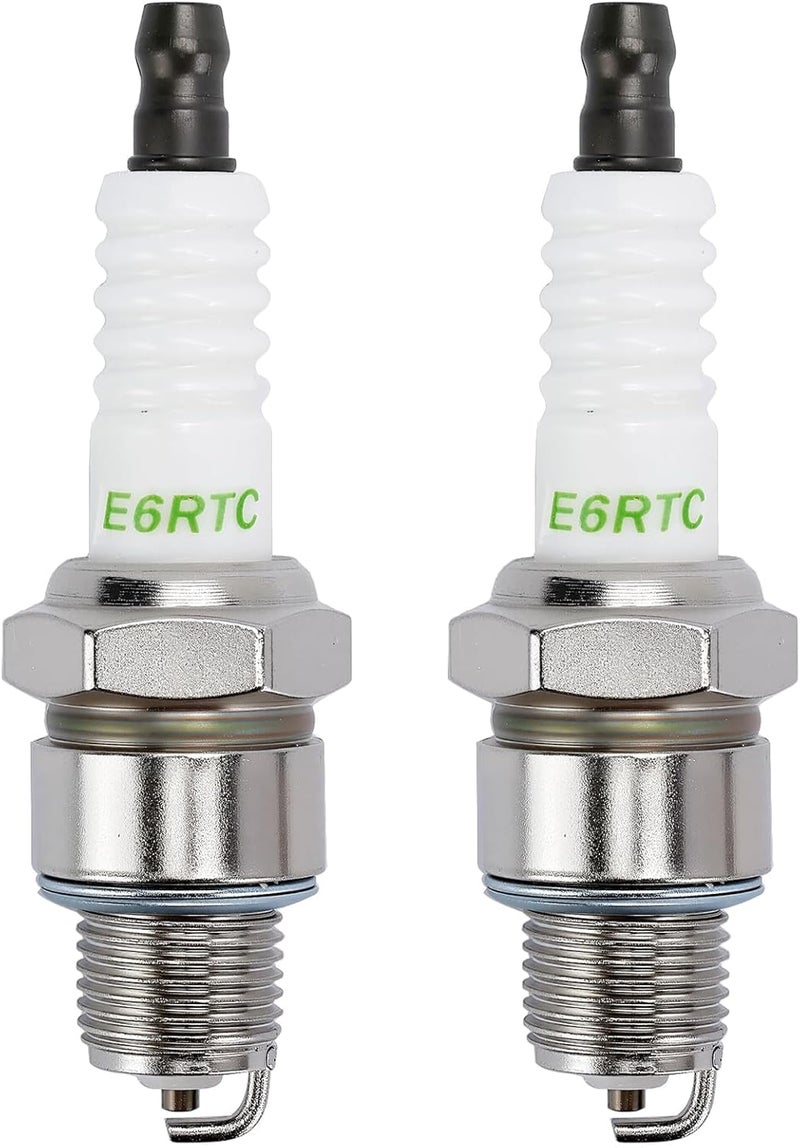 Hipa BPR6HS Spark Plug for NGK BPR6HS Torch E6RTC Stens 130-847 Toro 119-1961 Spark Plug 2 PACK - Image 1