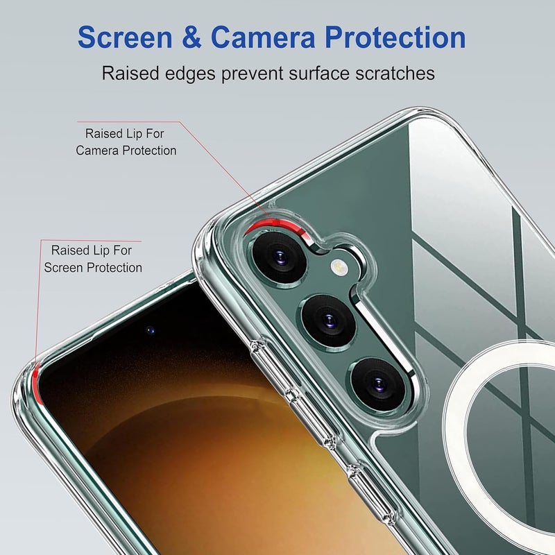 ZAPCASE Back Case Cover for Samsung Galaxy A55 5G | Compatible for Samsung Galaxy A55 5G Back Cover | Scratch-Resistant Back Cover | Clear - Image 4
