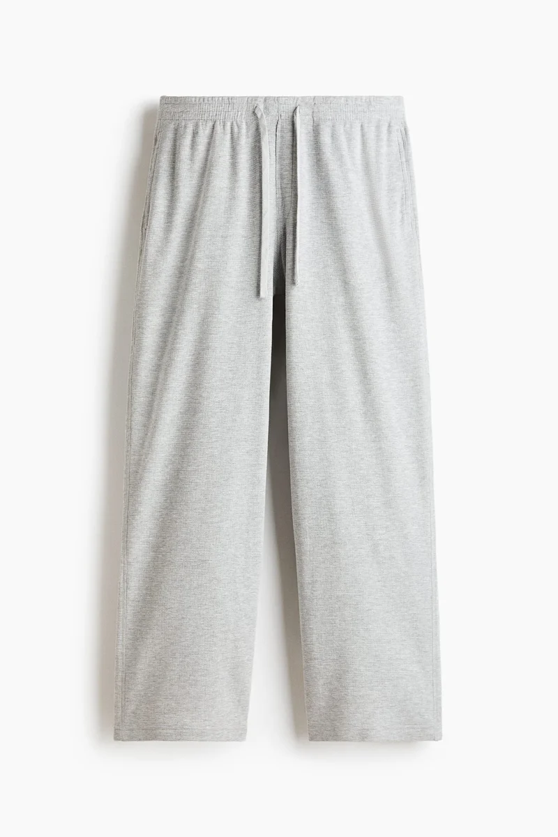 H&M  2-piece waffled loungewear set for Men | Best Price UAE