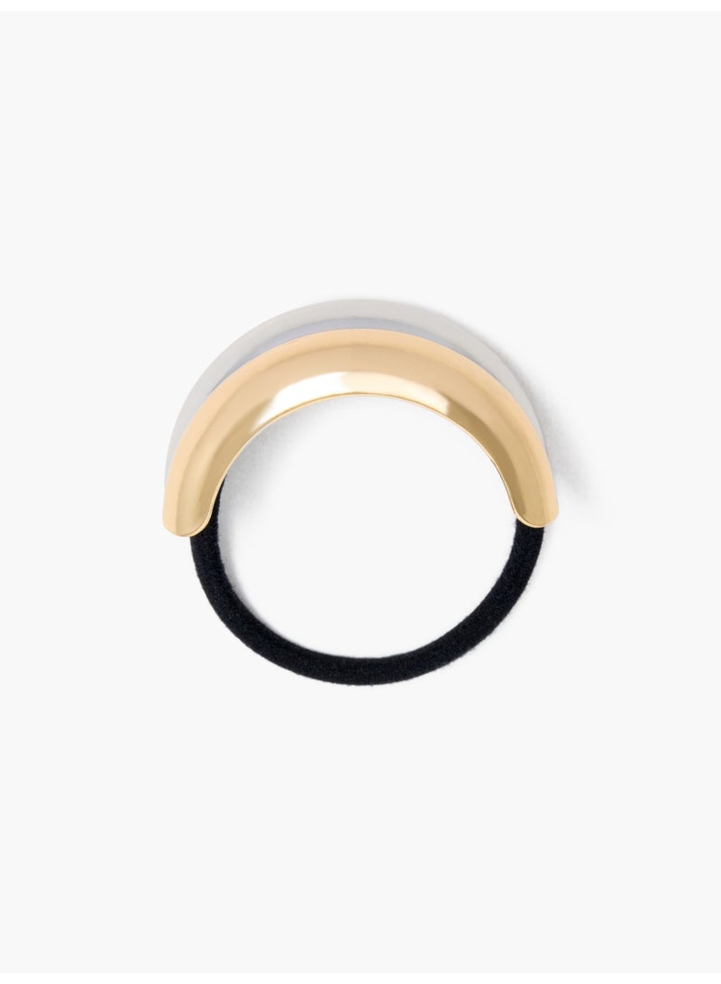 French Connection UK رباط شعر معدني بلونين - Image 2