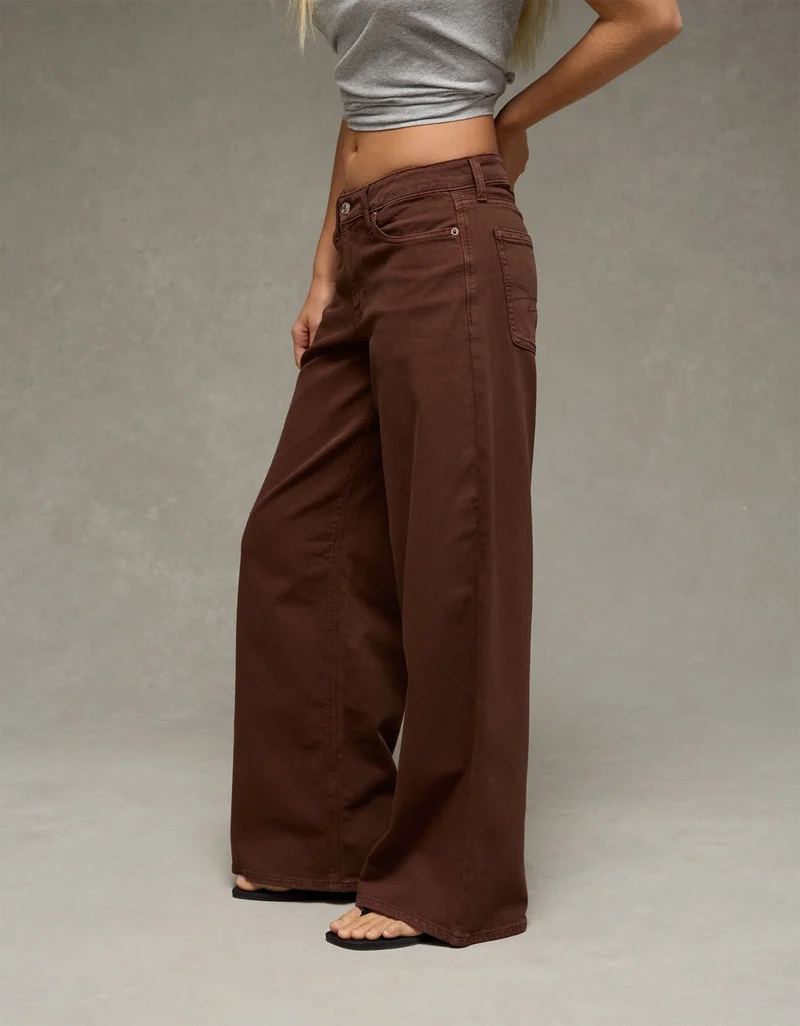 American Eagle  AE Low-Rise Ultra Wide-Leg Pant for Women | Best Price UAE