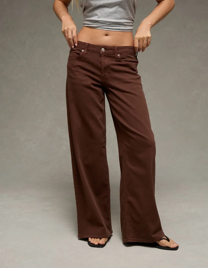 American Eagle  AE Low-Rise Ultra Wide-Leg Pant for Women | Best Price UAE