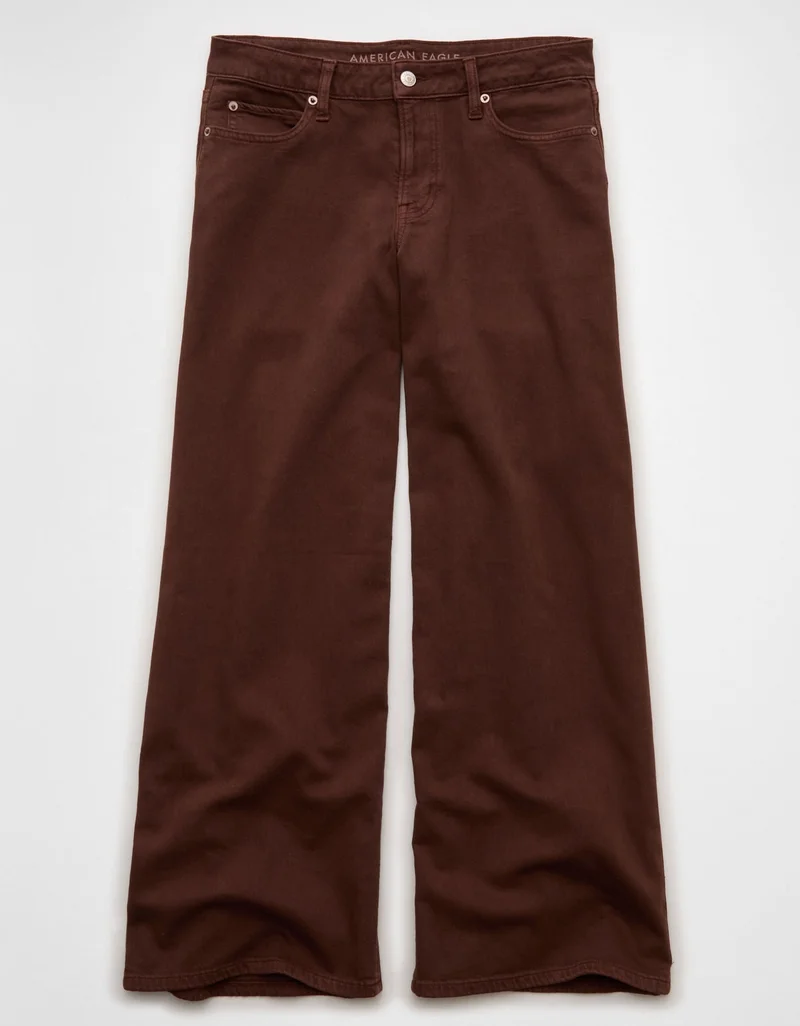 American Eagle  AE Low-Rise Ultra Wide-Leg Pant for Women | Best Price UAE