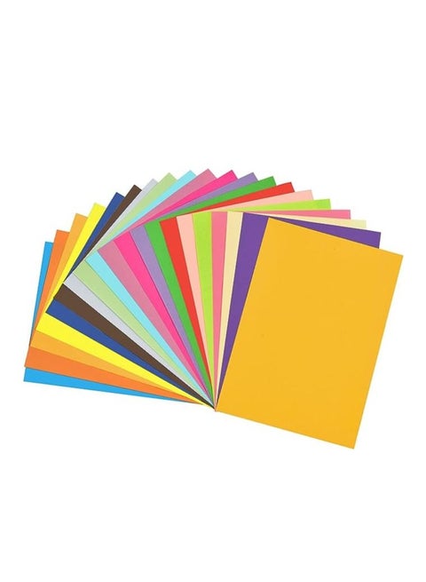100 Sheets Colored Paper, A4 80gsm Color Paper sheets for Decorating Drawing Origami DIY Arts and Crafts - 10 Assorted Colors, 29.7 cm x 21 cm