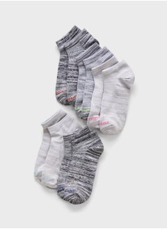 SKECHERS 5 Pack Non Terry No Show Socks  - Image 1