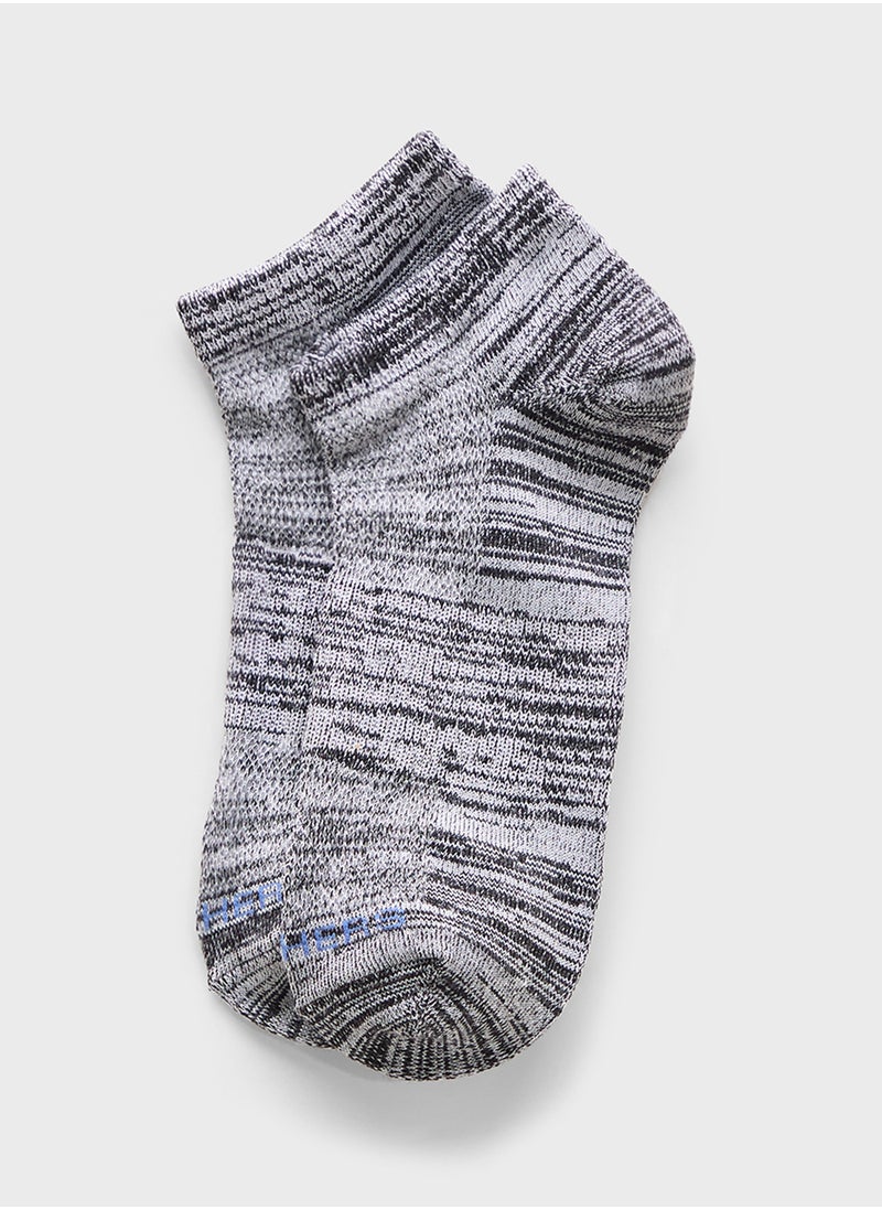 SKECHERS 5 Pack Non Terry No Show Socks  - Image 3
