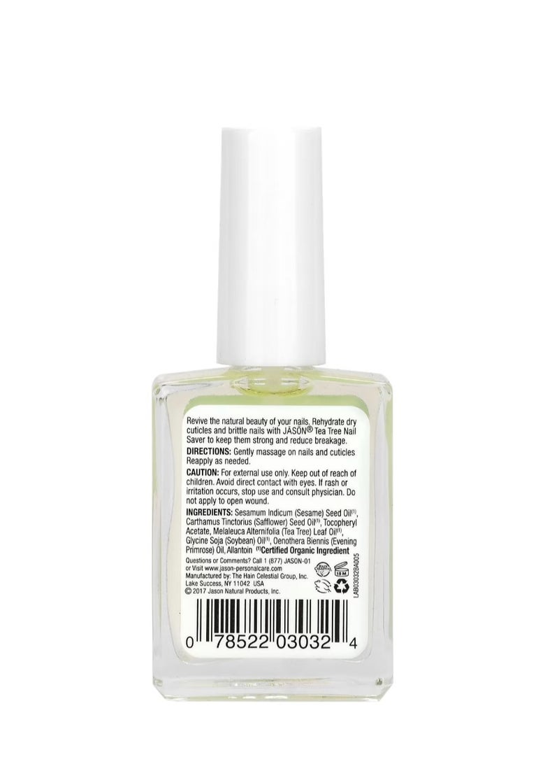 Jason Natural Tea Tree Nail Saver 0.5 fl oz (15 ml)  - Image 2
