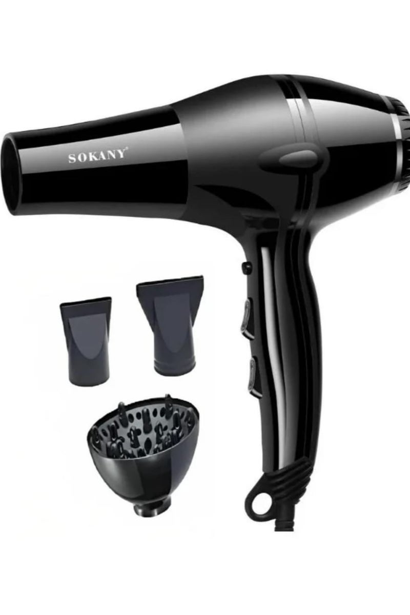 sokany SK-2223 Professional hair dryer with 3 extras - 3000 W - Image 1