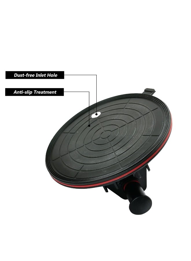 Heavy Duty 7.8 (200mm) Vacuum Suction Cup Lifter w/ Pressure Gauge & Red-Line Indicator, 200kg/440lbs Load Capacity | Hand Pump Glass Tile Granite Lifting Tool, Windshield Carrier - Image 4