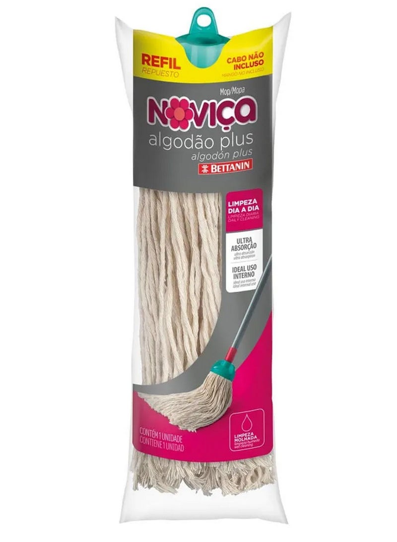 NOVICA Bettanin Cotton Mop Refill - Image 1