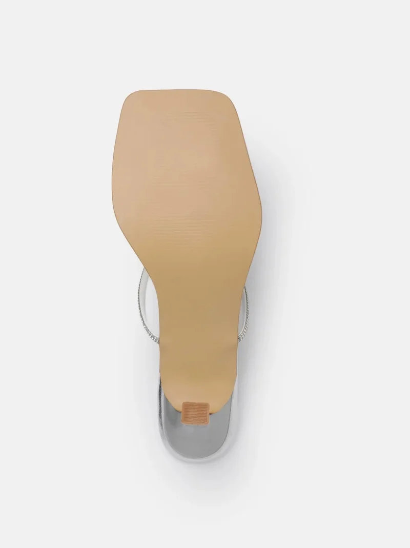 ZORIWORLD  Stardust Micro Crystals Sparkling High Heel Thong Sandal 3 Inch Heeled Premium Vegan All Day Comfort For Festive Celebrations, Party Looks for Women | Best Price UAE