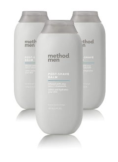 Method Method Men After Shave Balm for Post Shave Application, Sea + Surf, 3.4 Ounces, 3 pack  - Image 1