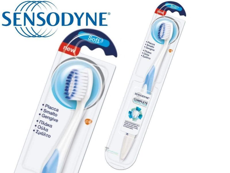 SENSODYNE Complete Protection Soft Toothbrush Specially Design for Sensitive Teeth 1 Pack