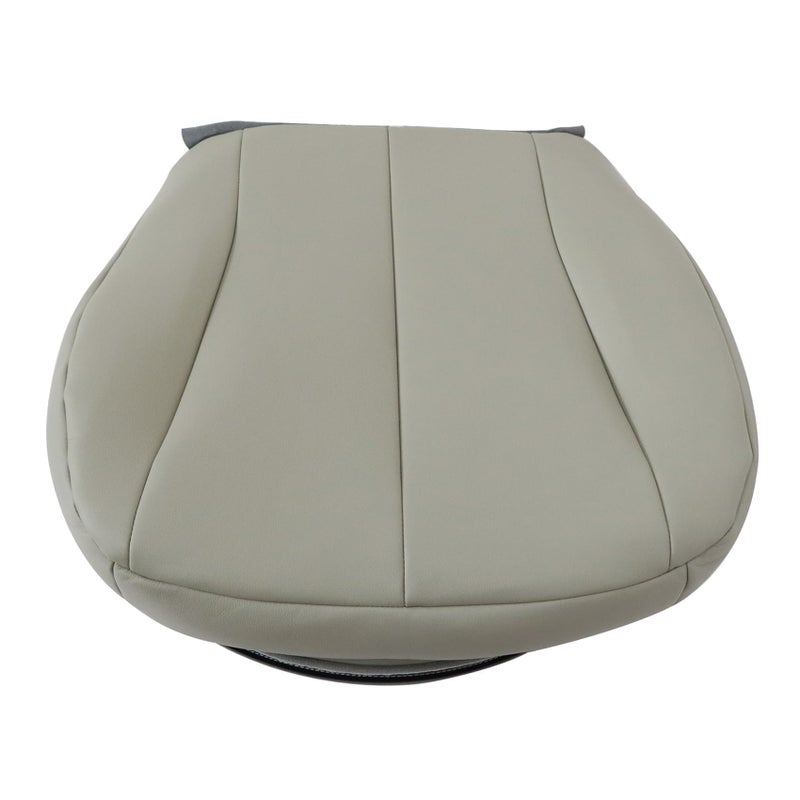 Priprilod Tan Synthetic Leather Driver Side Bottom Replacement Seat Cover Compatible with Toyota Camry Hybrid CE SE LE XLE 2007 2008 2009 2010 2011