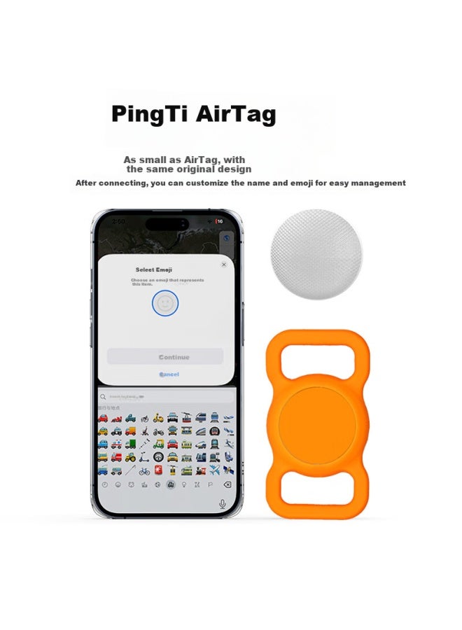 Gdgo Apple Special Locator Anti-lost Replacement For Airtag Cat Dog Pet Collar Neck Electric Vehicle Locator Waterproof Tag Anti-lost Device Mfi Certified - Image 1