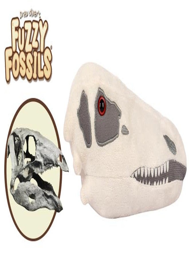 Giant Microbes Fuzzy Fossils Stegosaurus Stuffed Animal, Stegosaurus Plush, Dinosaur Stuffed Animal, Stuffed Dinosaur Plush, Stegosaurus Toy, Dinosaur Toy, Dinosaur Skull Decor, Dinosaur Pillow, Paleontologist Gifts - Image 2