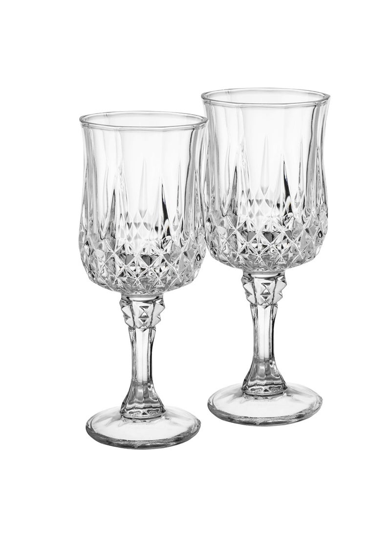 Dania Clear glass juice glasses set for multiple uses - Image 4