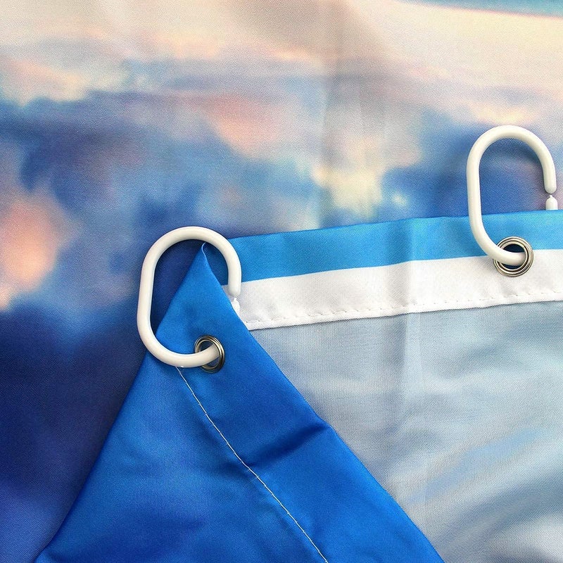 ريديكور Riyidecor Ocean Beach Startain 72wx72H Sunset Summer Sunrise Hawaiian Scenic Blue Sky Seaside Seasid - Image 5