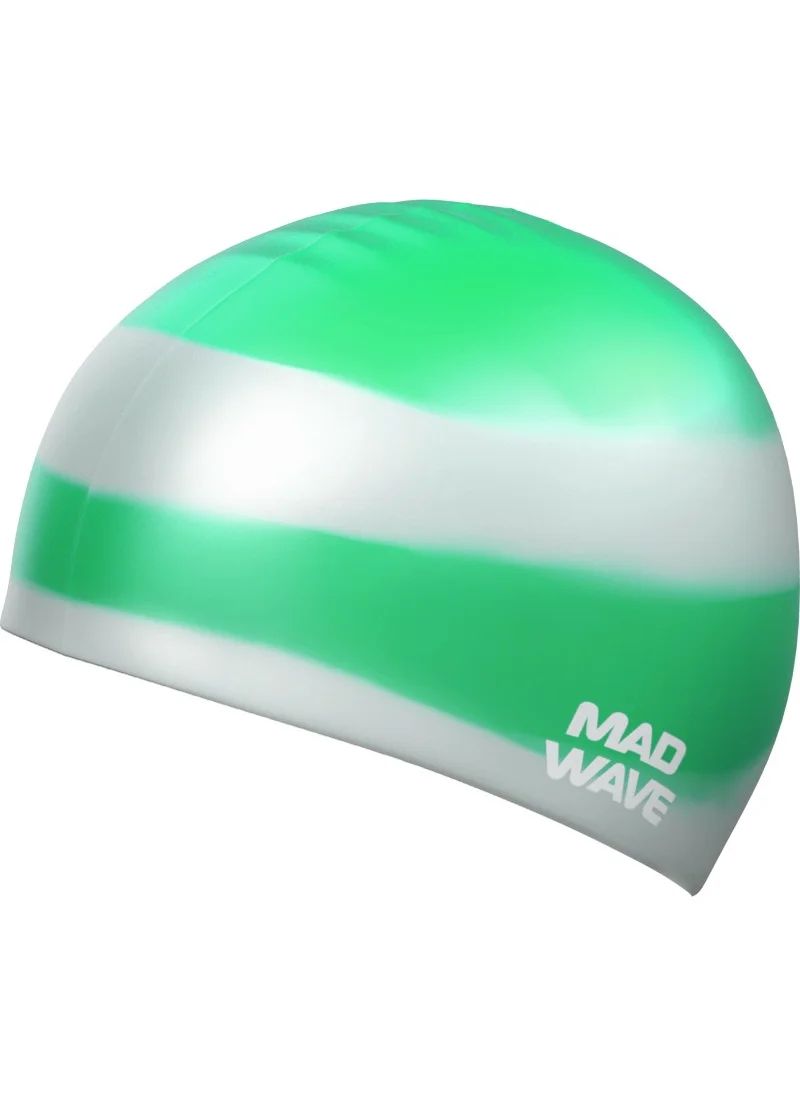 Mad Wave Multi Silicone Adult Swimming Cap