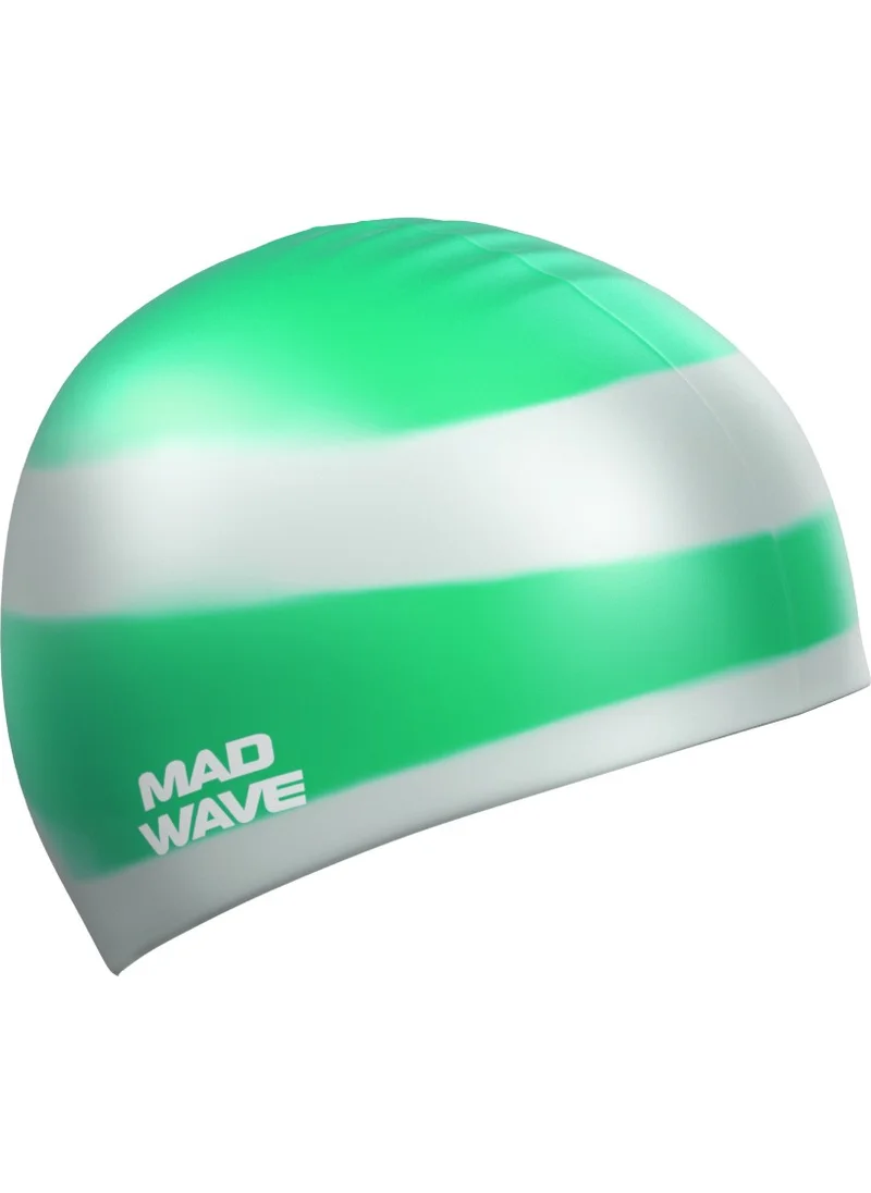 Mad Wave Multi Silicone Adult Swimming Cap