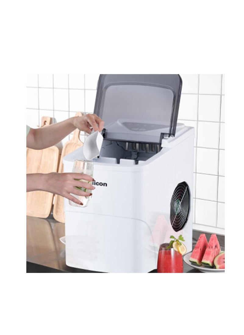 HICON - Ice Maker Machine - Bullet Ice Cube Maker with Handle and Auto Cleaning - Image 1