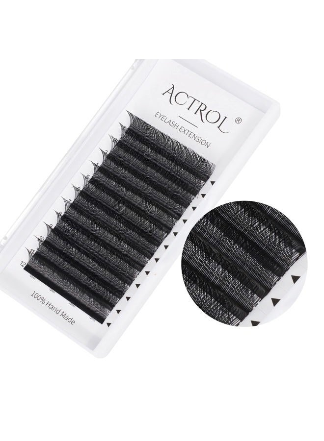 ACTROL YY Eyelashes Extension Lashes Black D Curl 0.07mm 13mm Lash Volume Extension Easy Fans 4D Y Shaped Premade Soft Eyelashes Supply - Image 2