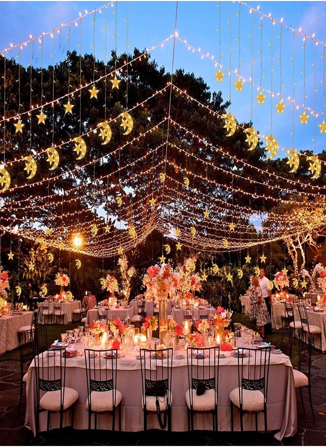 Ramadan Decorations, Ramadan Light Star Moon Fairy Lights with USB Control & Battery Case for Home Curtain Indoor Holiday Ramadan Lighting, 3.5M 8 Modes - https://f.nooncdn.com/p/pzsku/ZE4F403A031B061D359D6Z/45/_/1731987771/b9a828ff-e569-440d-a7af-ed5f814f42ce.jpg?width=original
