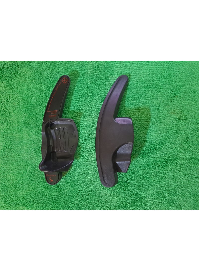 وصلات تبديل السرعات  السوداء لعجلة قيادة فولكس فاجن DSG جولف  MK5 6 MK6 GTI R32 R P1b - Image 3