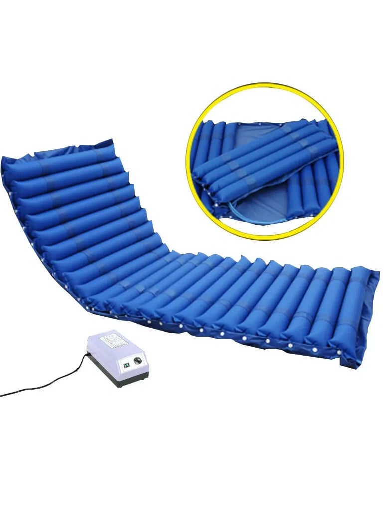 A Cylindrical Air Mattress To Treat Ulcers And Stimulate Blood Circulation For Patients