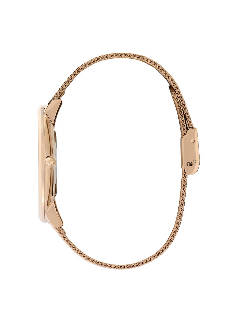 OLIVIA BURTON ROUND ANALOG WOMEN'S CARNATION GOLD CASE WATCH - 24000025 - Image 4