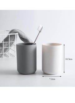 Oasisgalore 3PCS Toothbrush Cup Reusable Toothbrush Holder for Normal Toothbrushes and Toothpaste  - Image 2