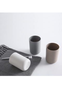 Oasisgalore 3PCS Toothbrush Cup Reusable Toothbrush Holder for Normal Toothbrushes and Toothpaste  - Image 5