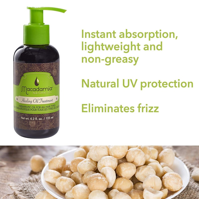 Macadamia Professional Macadamia Luxurious Oil Treatment 125ml M3001 - Image 4