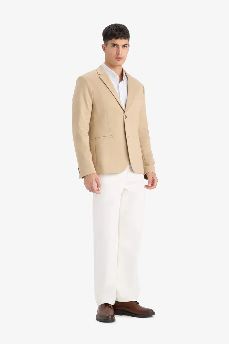 DeFacto Slim Fit Lined Blazer