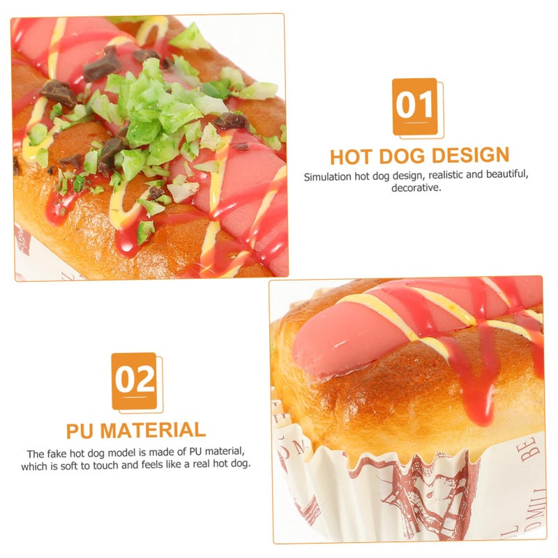 Lifelike Artificial Sausage Food Prop For Photography Display Shop Party Home Decor - Image 5
