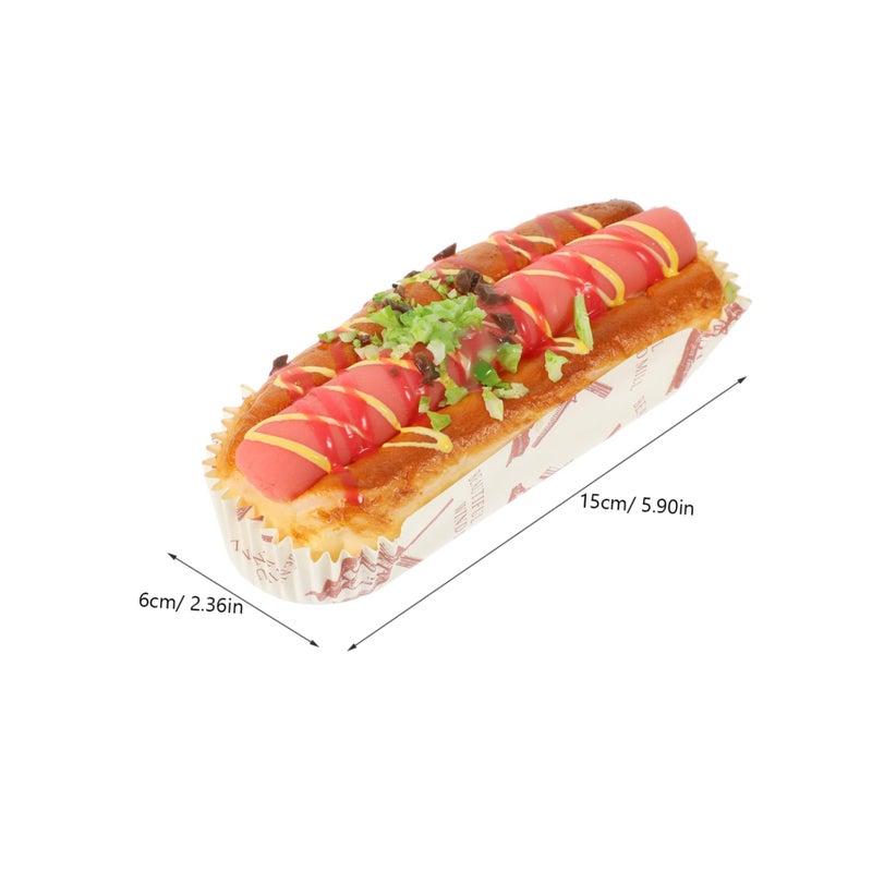 Lifelike Artificial Sausage Food Prop For Photography Display Shop Party Home Decor - Image 3