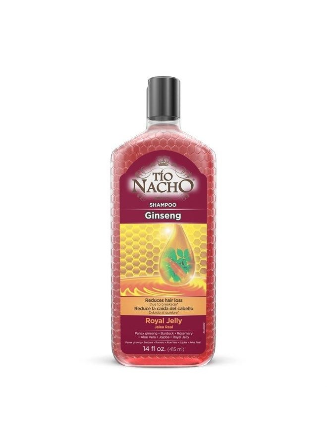 Tio Nacho Shampoo with Ginseng, Royal Jelly, Aloe Vera & Jojoba, Strengthening Hair Care to Reduce Loss & Breakage, Revitalizing, Nourishing Formula, 14 Fluid Ounces  - Image 3