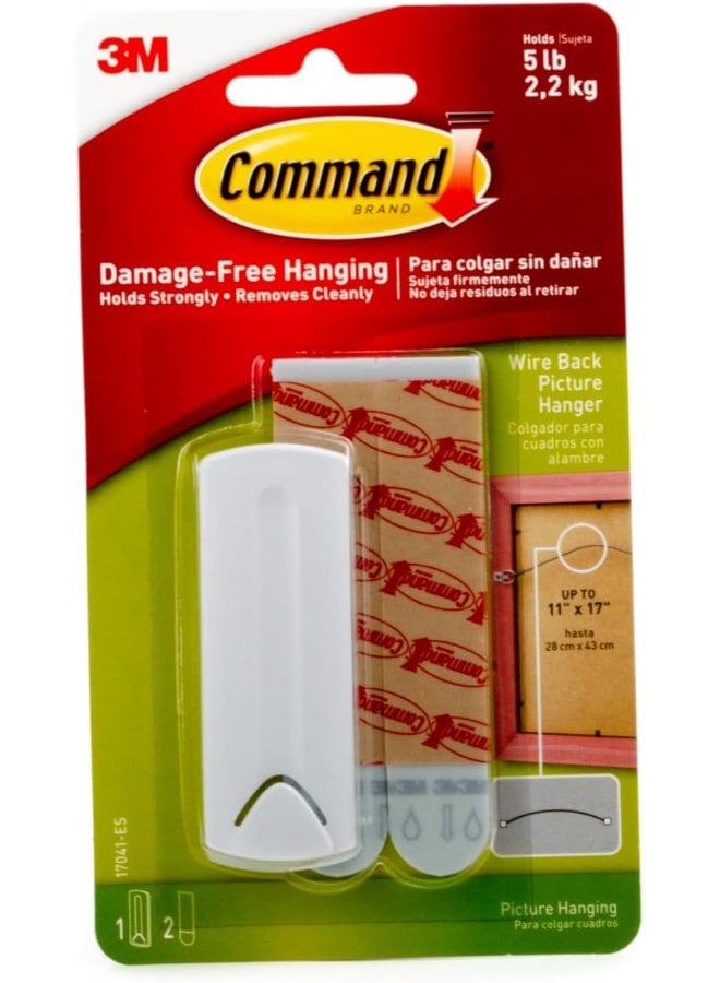 Command Wire Backed Large Picture Hanger - Image 1